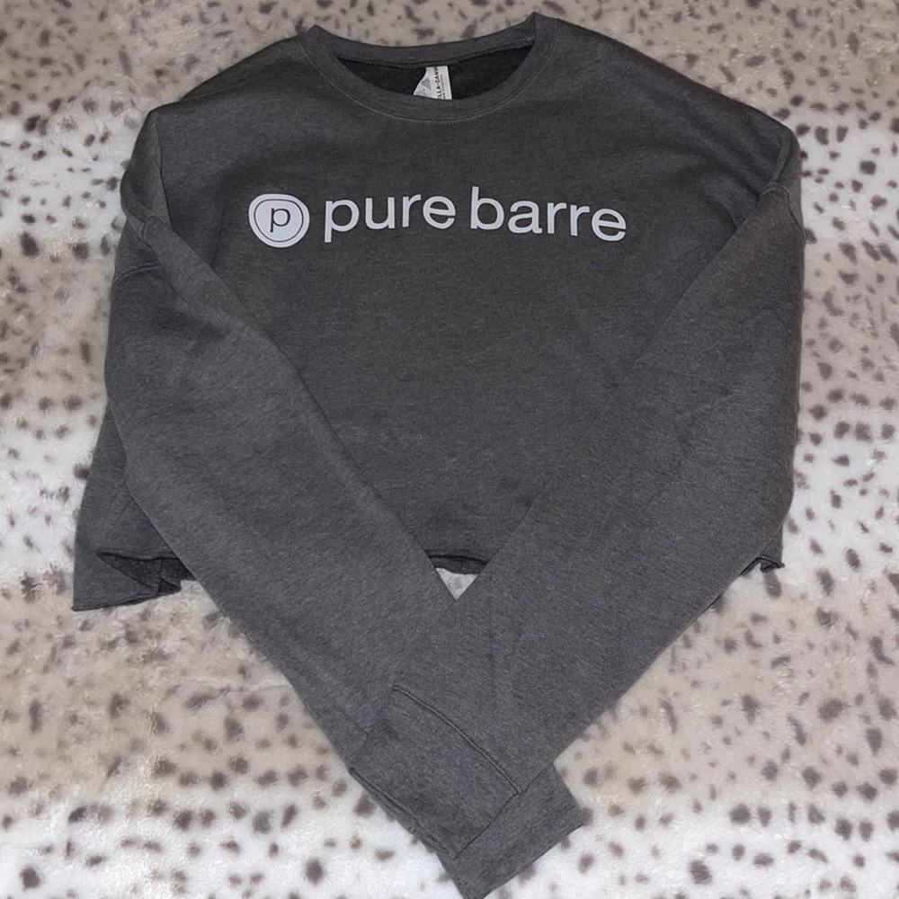 Pure Barre Cropped Sweatshirt